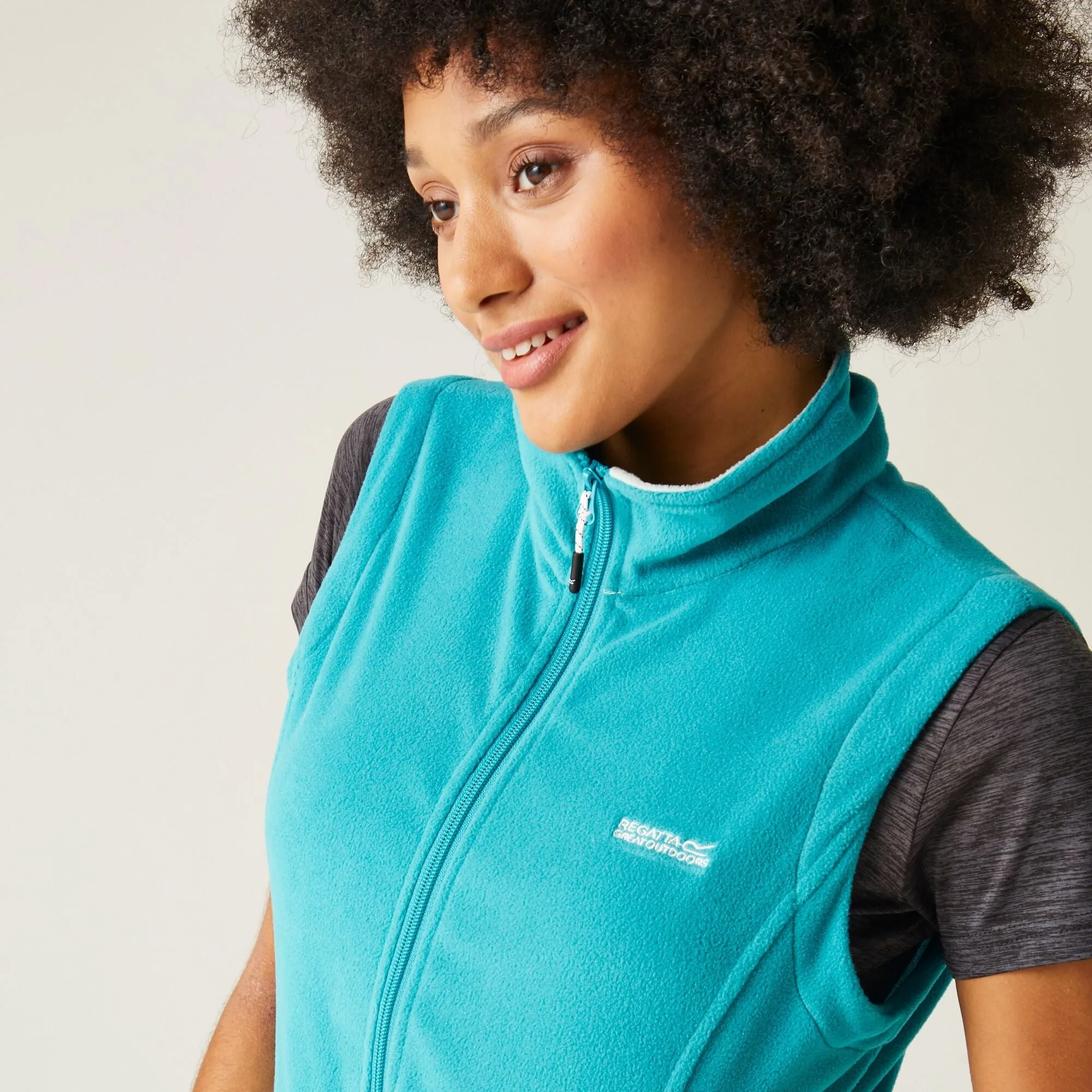 Regatta Womens Full Zip Bodywarmer Sweetness Micro Fleece