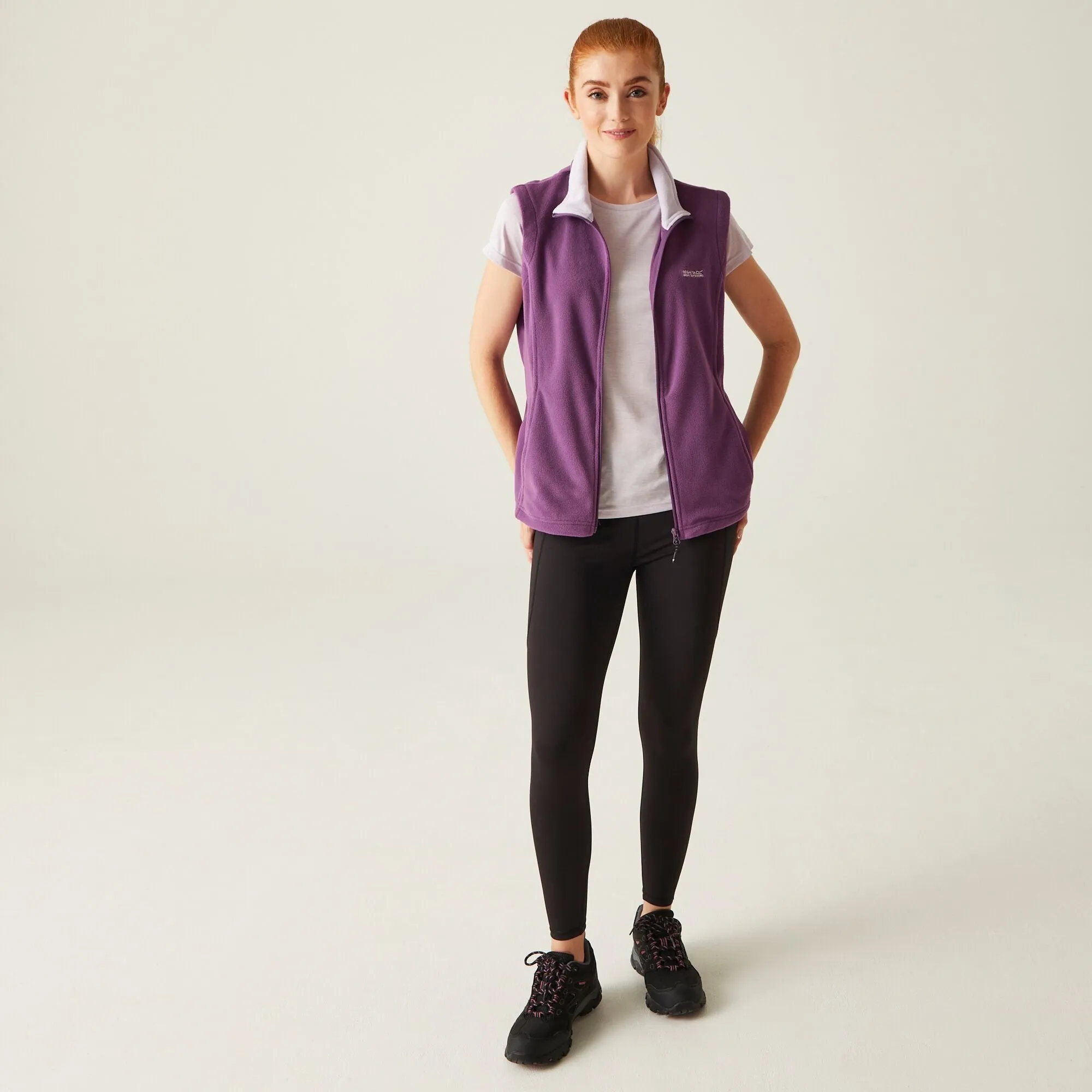 Regatta Womens Full Zip Bodywarmer Sweetness Micro Fleece