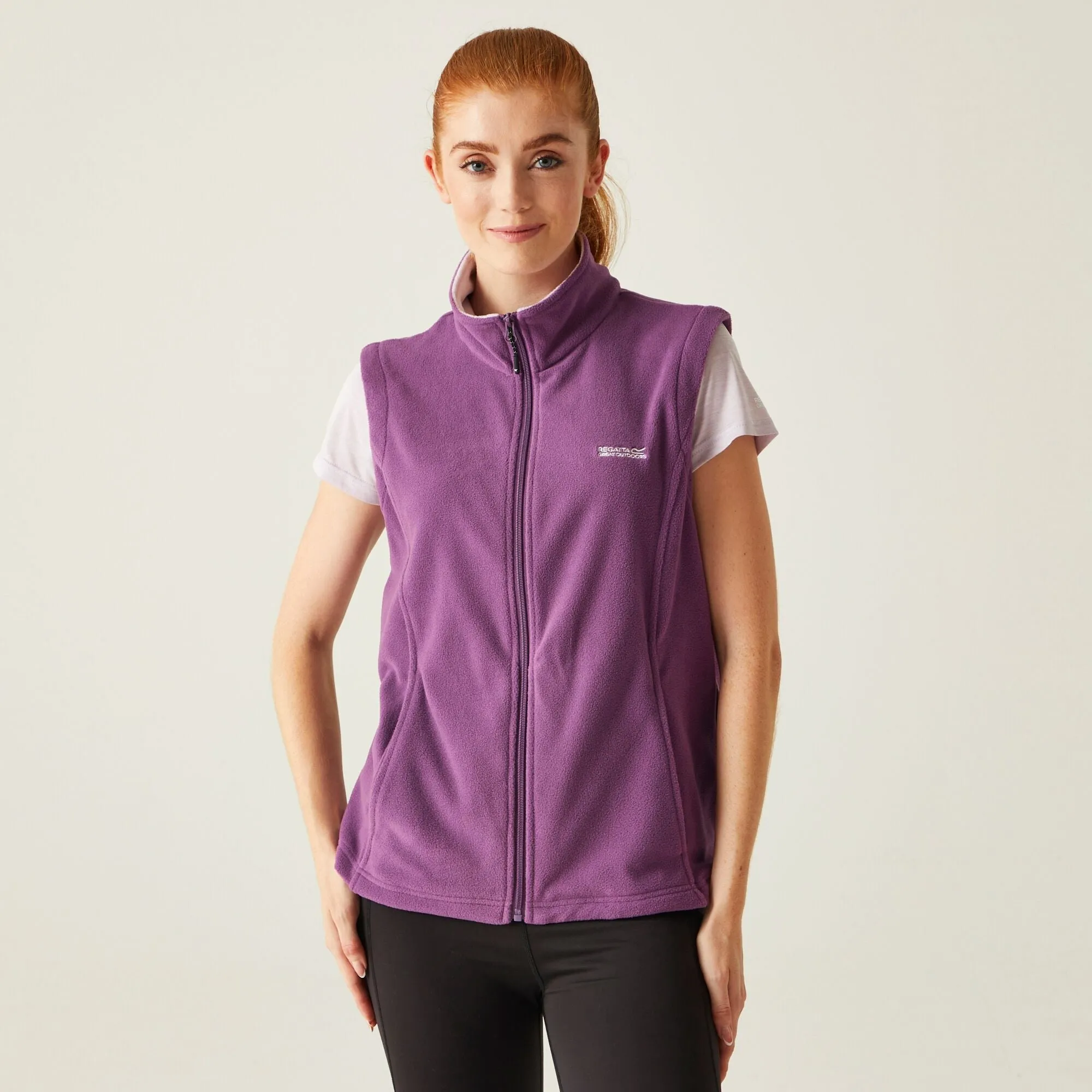Regatta Womens Full Zip Bodywarmer Sweetness Micro Fleece