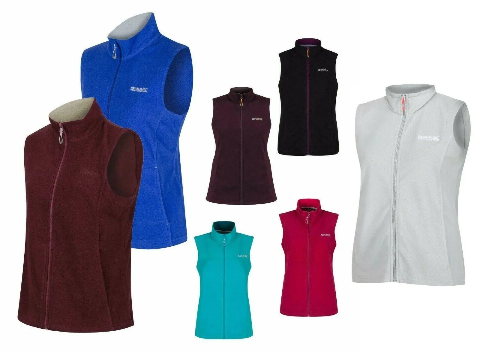 Regatta Womens Full Zip Bodywarmer Sweetness Micro Fleece