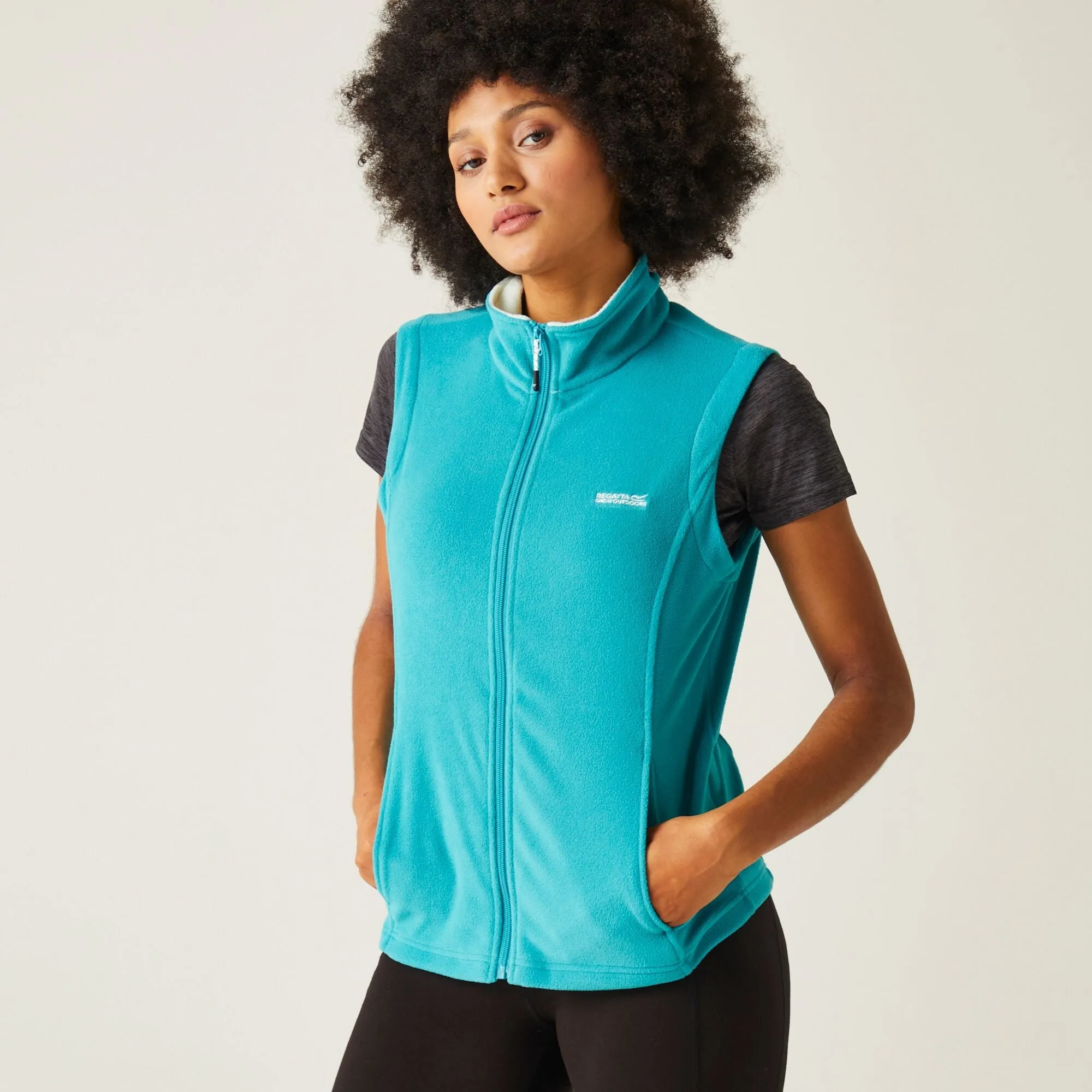 Regatta Womens Full Zip Bodywarmer Sweetness Micro Fleece