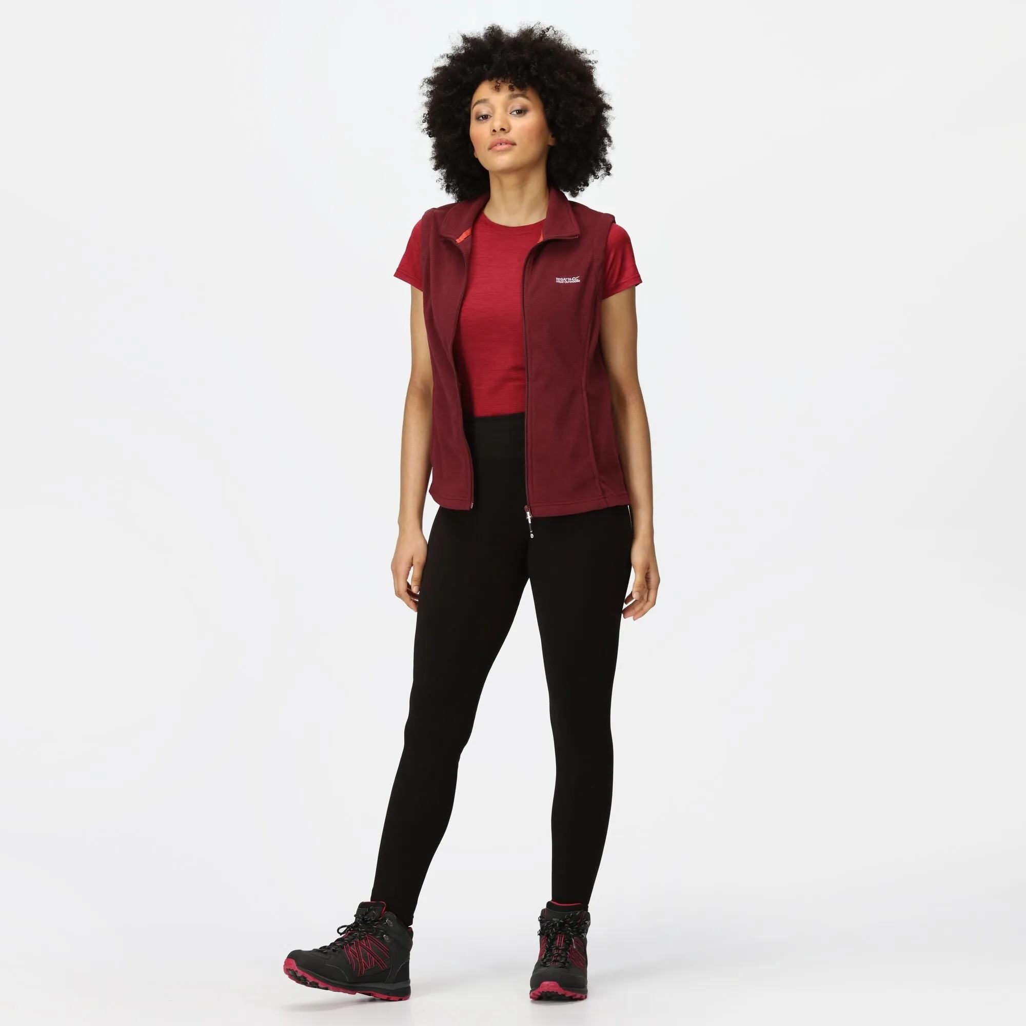 Regatta Womens Full Zip Bodywarmer Sweetness Micro Fleece