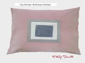 Velvet Cushion Covers by Polly Smith 45 x 45 cms (18x 18") Lily Range - Bullseye Pattern